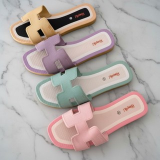 Sandal Wanita Karet Himoki l Selop Slop H / Sandal Karet Wanita Slop Ringan
