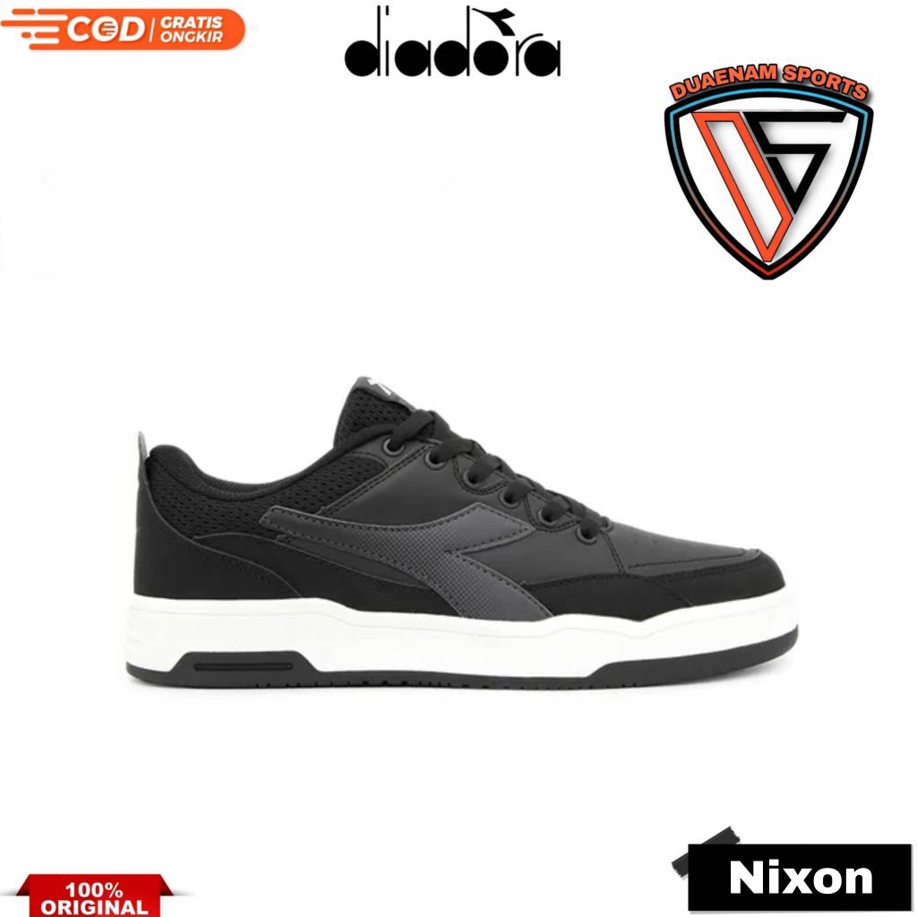 รองเท้าผ้าใบผู้ชาย DIADORA NIXON-สีดํา