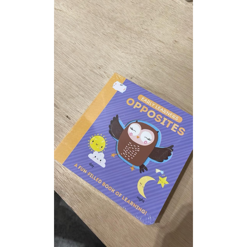BBW Book Early Learners Opposites