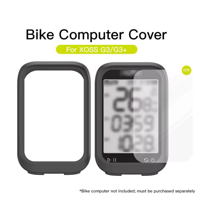 เคสซิลิโคน+กันรอยหน้าจอ XOSS G3+ PLUS