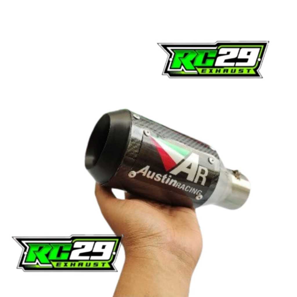 Austin racing new slinser Exhaust Muffler เฉพาะทางเข้า 51mm