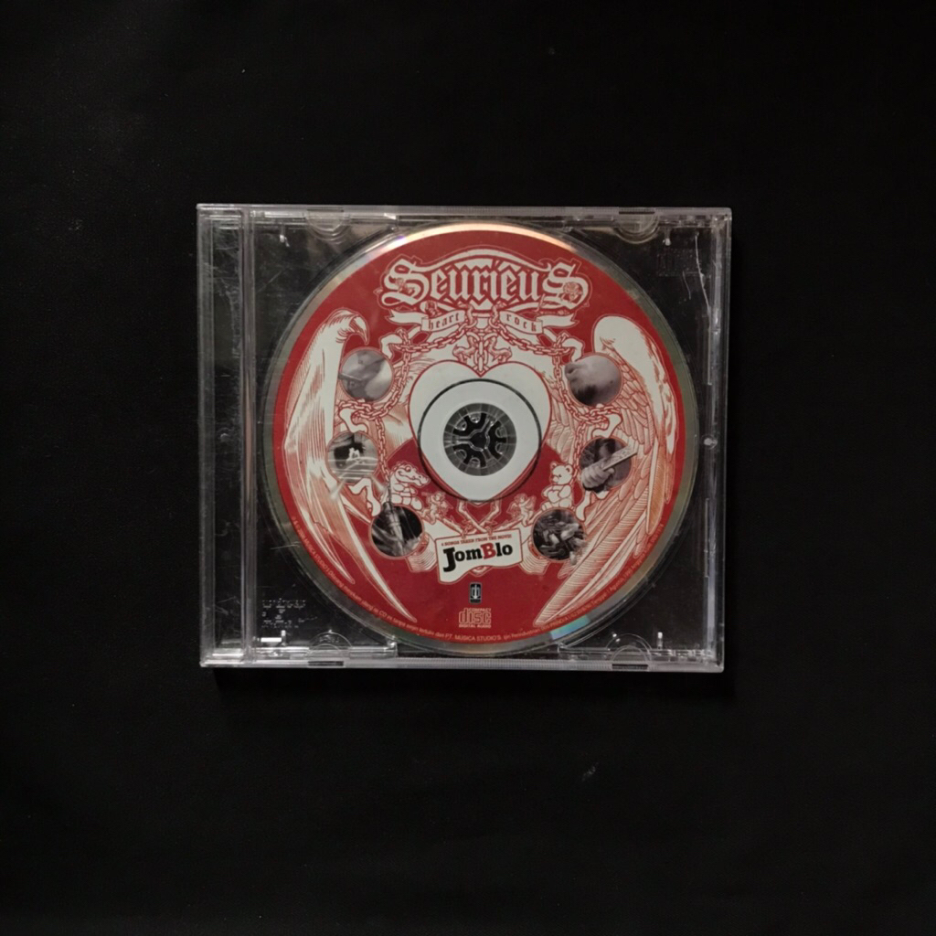 Seurieus CD - Heart Rock (ไม่มีฝาปิด เฉพาะเคส CD+mica)