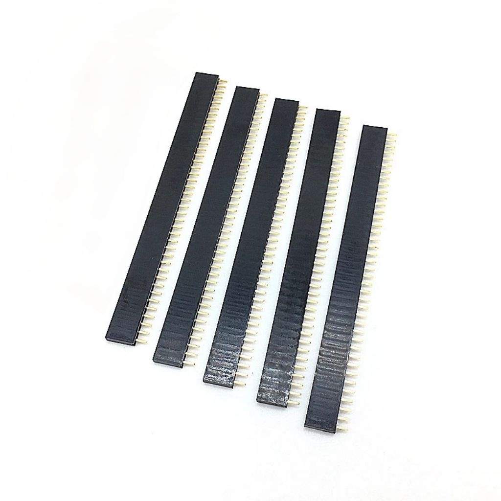 Header Pin 2.54 1x40 Female Pin Terminal Female 40 Pin