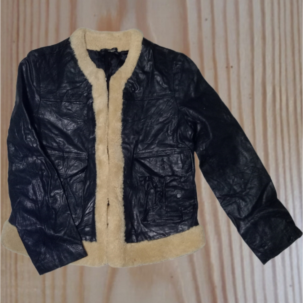 เสื้อแจ็คเก็ต/TOP/เสื้อสูทของแท้พร้อม SHERPA LIST JK 020