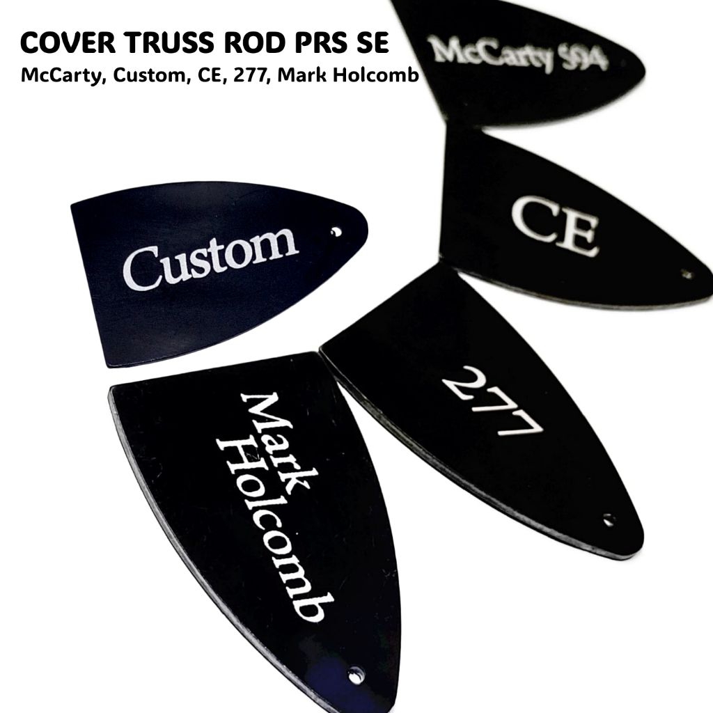 Original PRS SE 1 Hole Black Guitar Rod Truss Cover