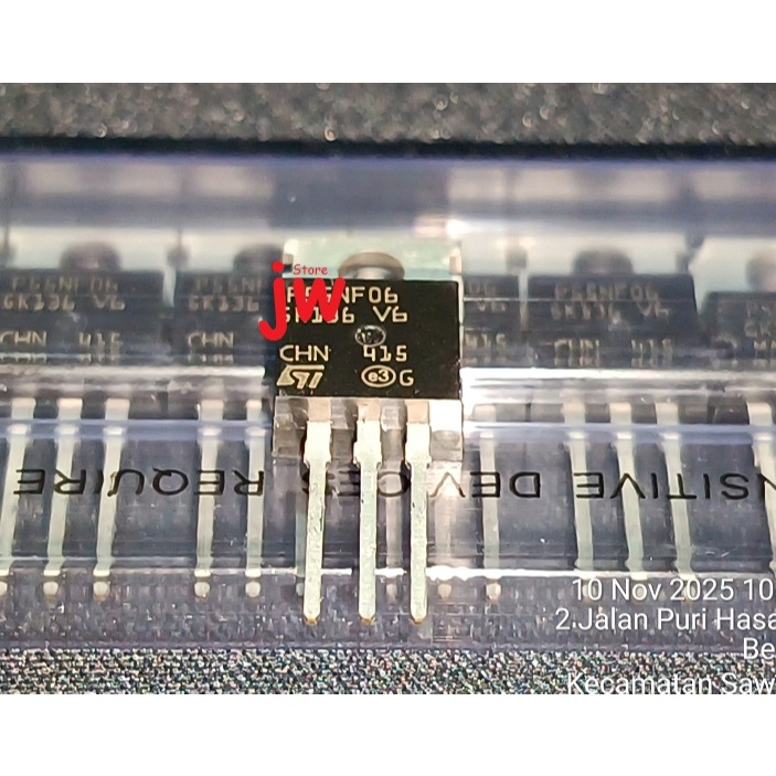 MOSFET STP55NF06 P55NF06 55NF06 55N06 50A 60V TO-220