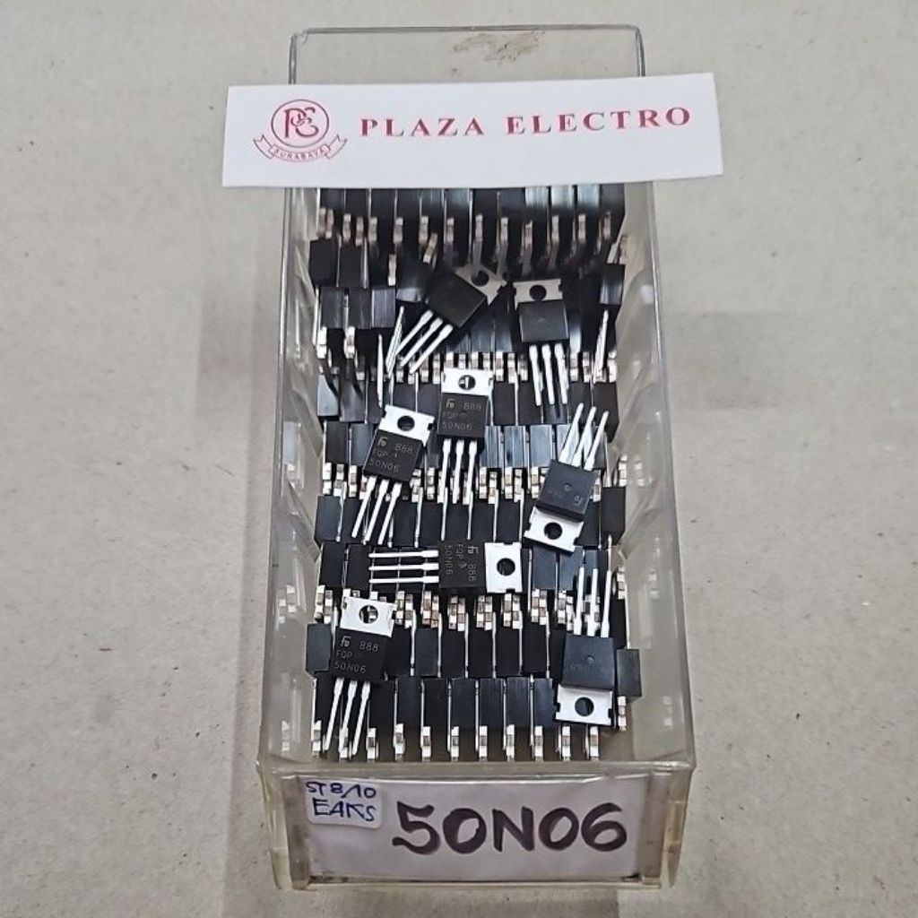 MOSFET FQPF 50N06 ต้นฉบับ IC ทรานซิสเตอร์ FQPF50N06 50N 06 คุณภาพดี