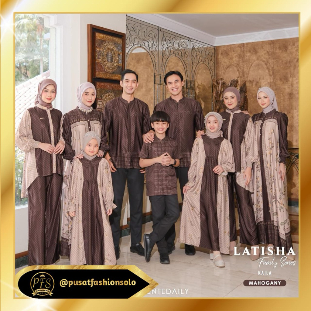 LATISHA FAMILY SERIES โดย SENTE DAILY | ใหม่ล่าสุดผลิตภัณฑ์ฉลากกล้ามเนื้อครอบครัว SARIMBIT ดั้งเดิม
