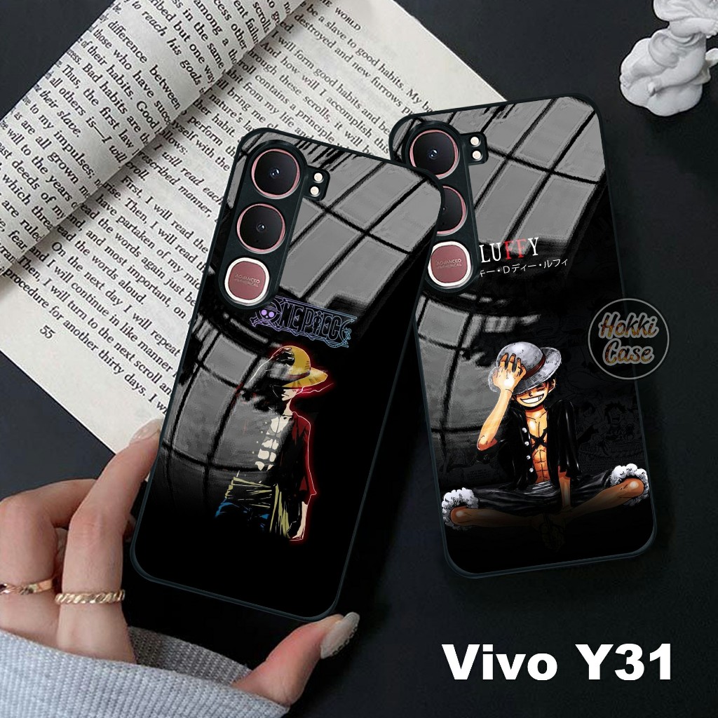 Vivo Y31 One Piece Motif Case - Vivo Y31 Glass Softcase - Casing For Vivo Y31 - Vivo Y31 Silicone - 