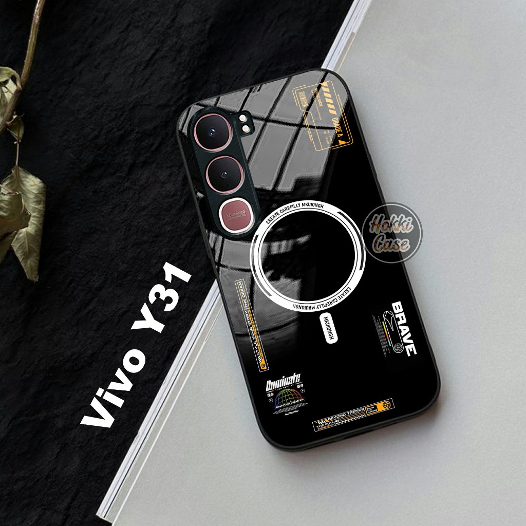 เคส Vivo Y31 - เคส Vivo Y31 Glass Softcase - เคสสําหรับ Vivo Y31 - Vivo Y31 Silicone - เคส Y31 - เคส