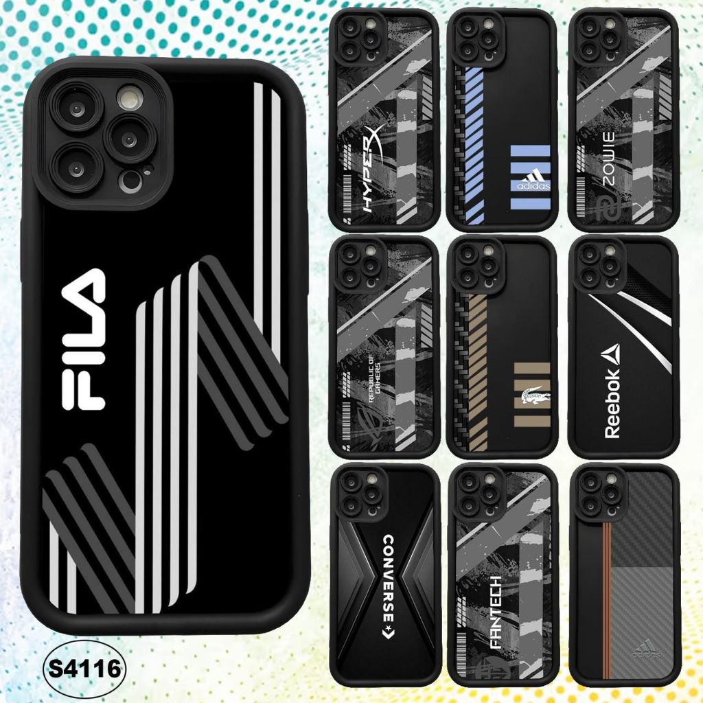 เคสแบรนด์สีดํา OPPO RENO 12, RENO 12F, RENO 13F