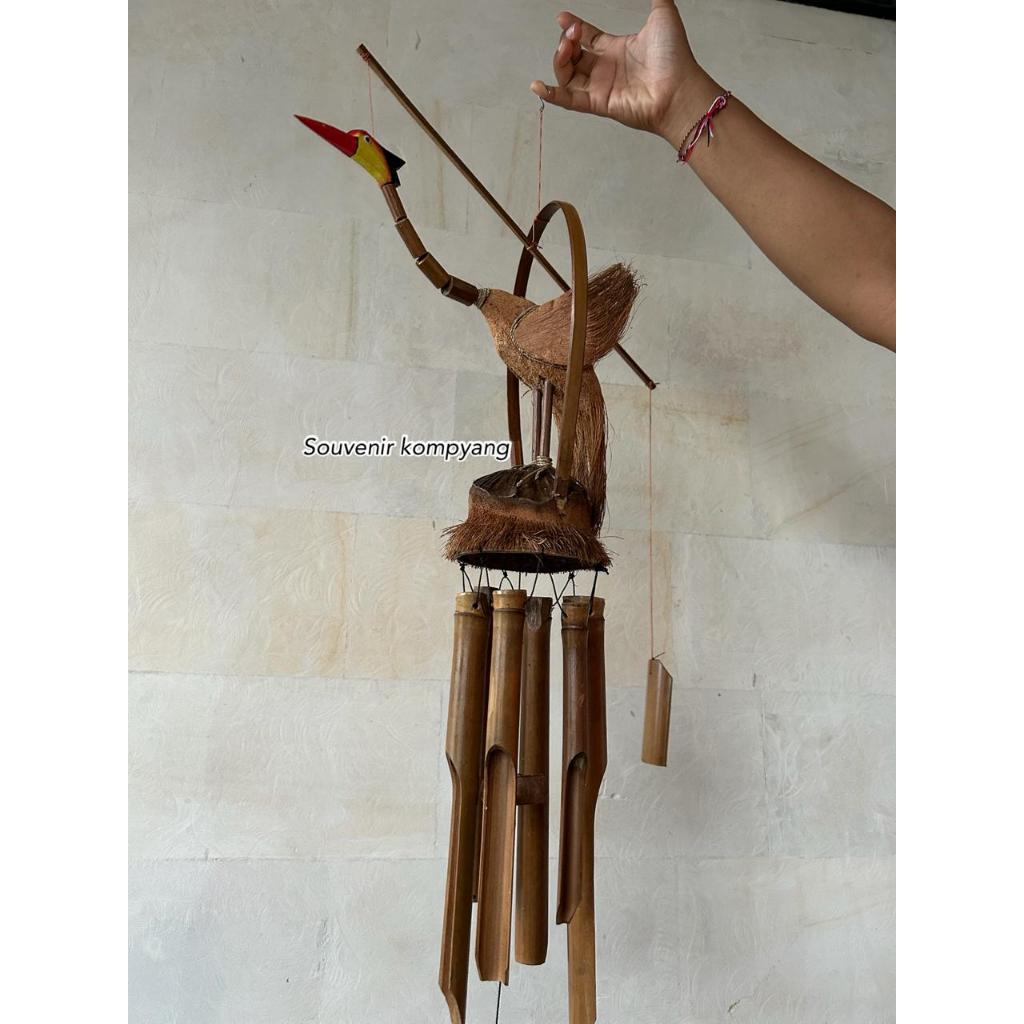 BAMBOO WIND CHIME/BIRD WIND CHIME