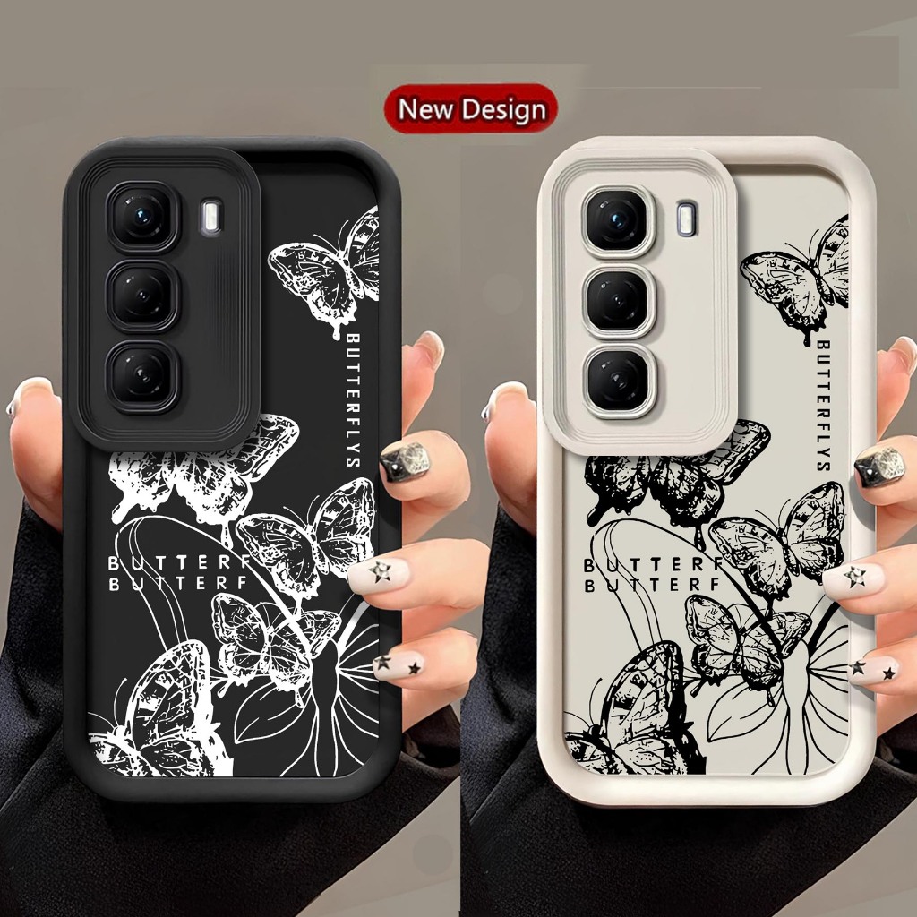 Infinix Hot 60i Hot 60 Pro Hot 60 Proplus Rubber Case - Softcase Pro Camera นูน Infinix Hot 60i Hot 