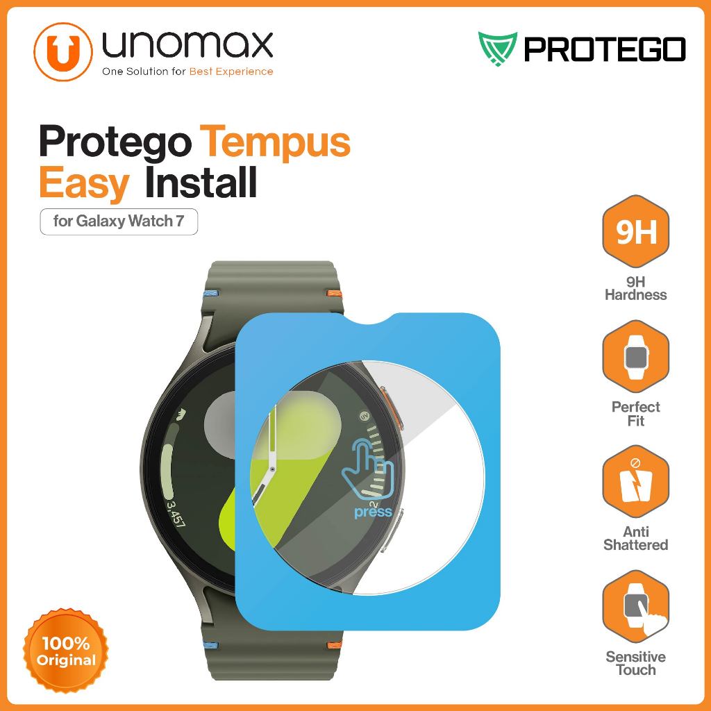 กระจกนิรภัย Samsung Galaxy Watch 7 (40mm/44mm) Protego Temple Glass Screen Protector