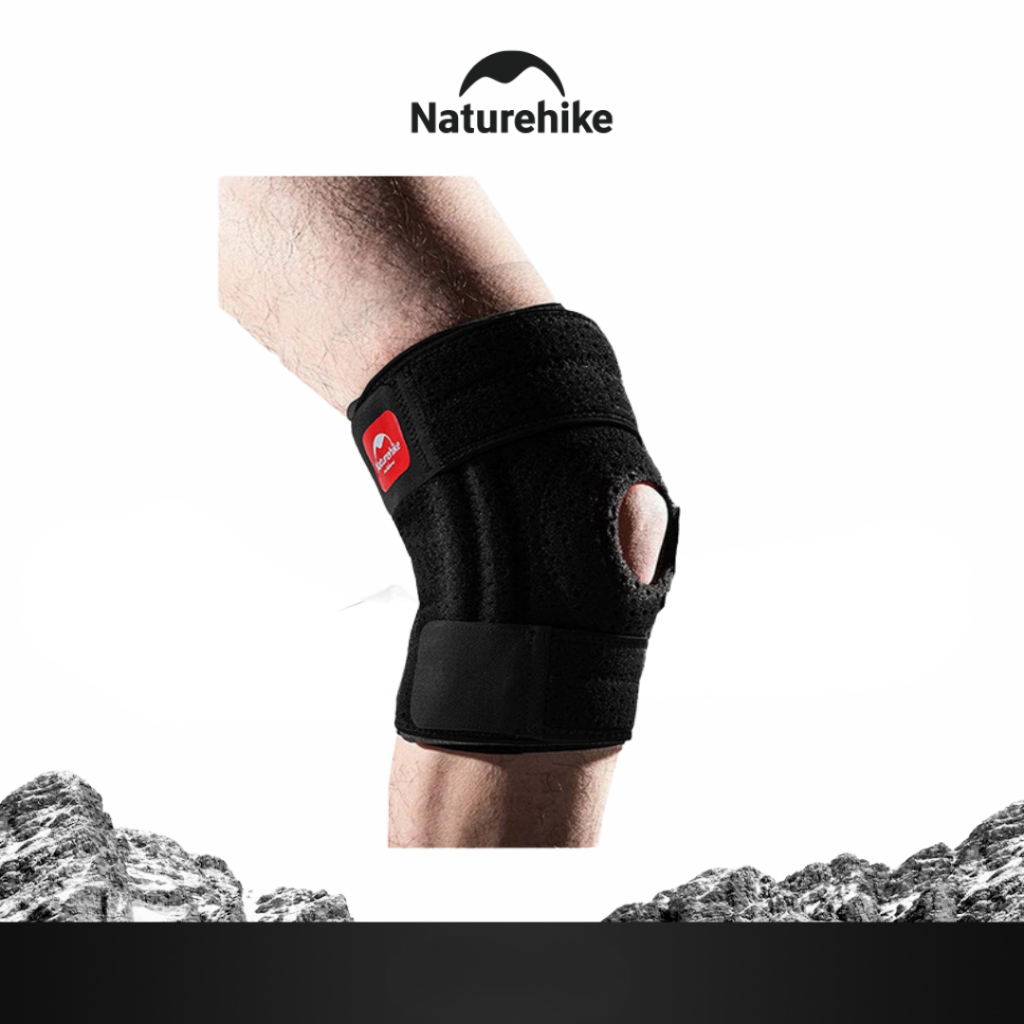 Naturehike NH20HJ008 อุปกรณ์ป้องกันสนับเข่าสําหรับเล่นกีฬา