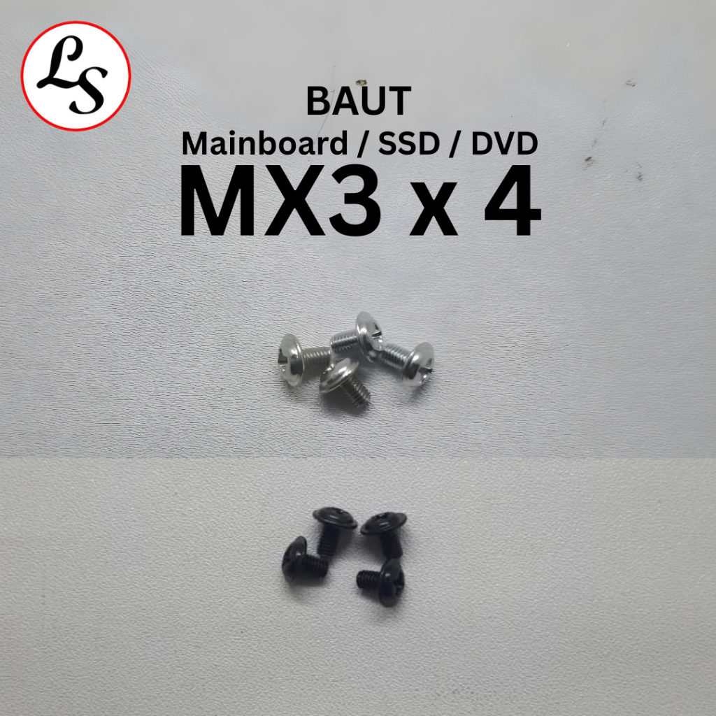 2.5" เมนบอร์ดคอมพิวเตอร์ Bolt / SSD / DVD สกรูสั้น