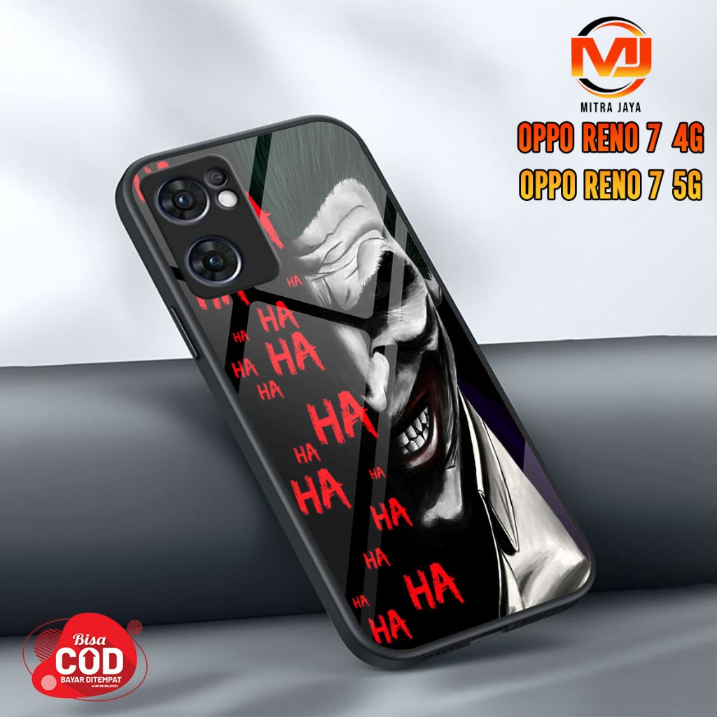 ล่าสุด Oppo Reno 7 4G / Reno 7 5G Case - Mitra Jaya - Fashion Case Joker Casing Hp Case Softcase Har