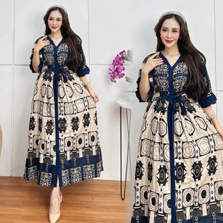 M&R - Daster Chantika Wanita Rayon Grade A Busui Resleting Depan