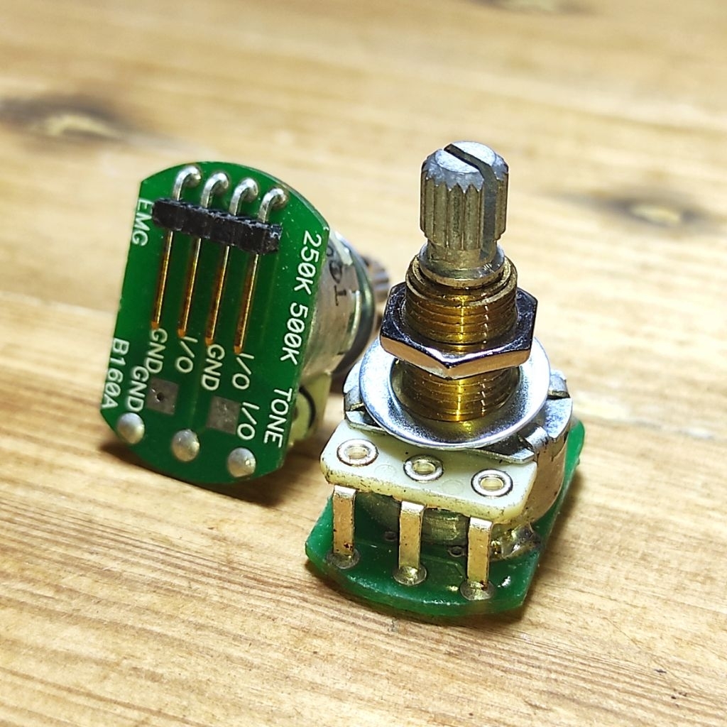 Original EMG ซ็อกเก็ตกีตาร์ Potentiometer 25K 500K Active Passive Volume & Tone