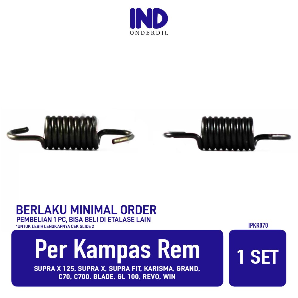 ผ้าเบรค 1 ชิ้นสําหรับ Supra-X 125/Supra-X/Karisma-X/Grand/Blade/Revo/Win/C-70