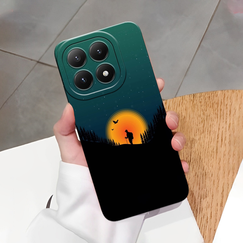 HP ล่าสุด Xiaomi 15T/15T Pro 2025 Softcase - เคสพระจันทร์แฟชั่น - เคส Xiaomi 15T/15T Pro - ซิลิโคนกล