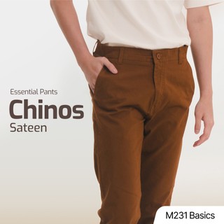 M231 Celana Panjang Pria Chino Sateen Slim 1059