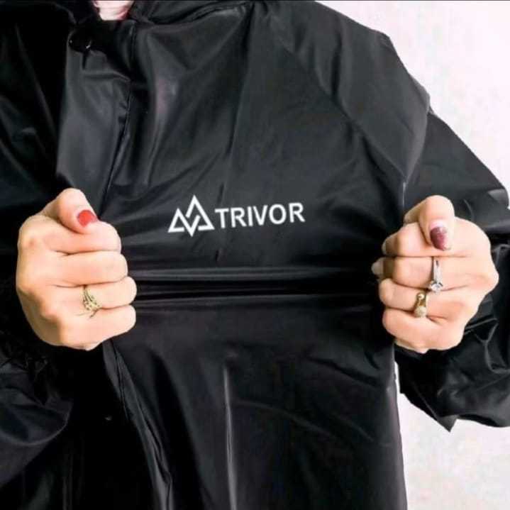 TRIVOR RAINCOAT SET PANTS HODIE STYLE RAINCOOAT สําหรับผู้ชายและผู้หญิง