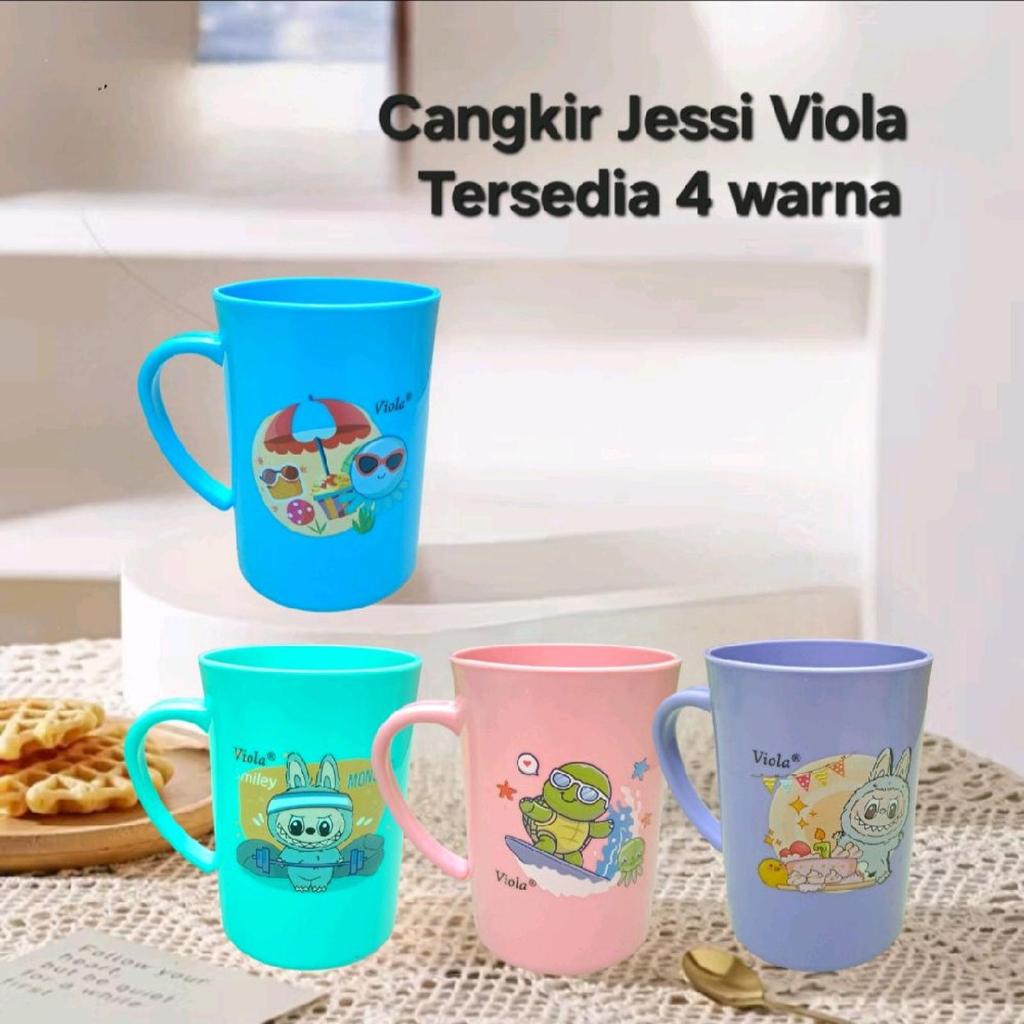 Jessi Viola Plastic Cups / แก้วพลาสติก Jessi (12 ชิ้น)