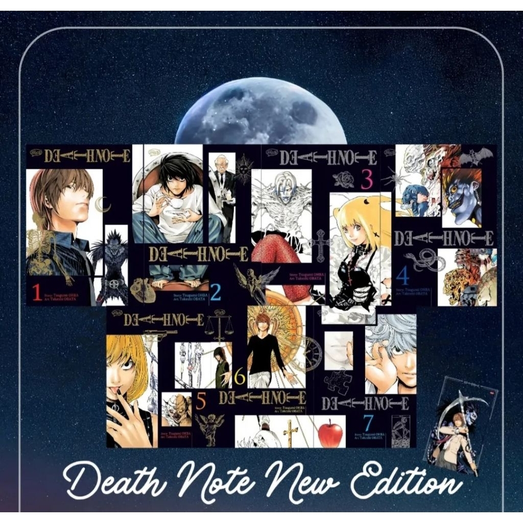 Death Note Comic - New Edition 1/2/3/4/5/6/7
