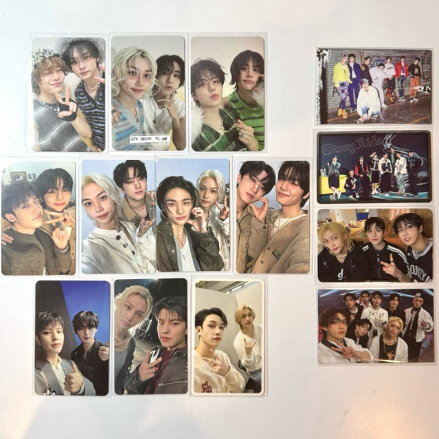 READY TO SHIPHOTCARD POB PC STRAYKIDS UNIT SKZOO KARMA HOP ROCKSTAR 5 ดาว ATE HOLLOW MAXIDENT DOMINA