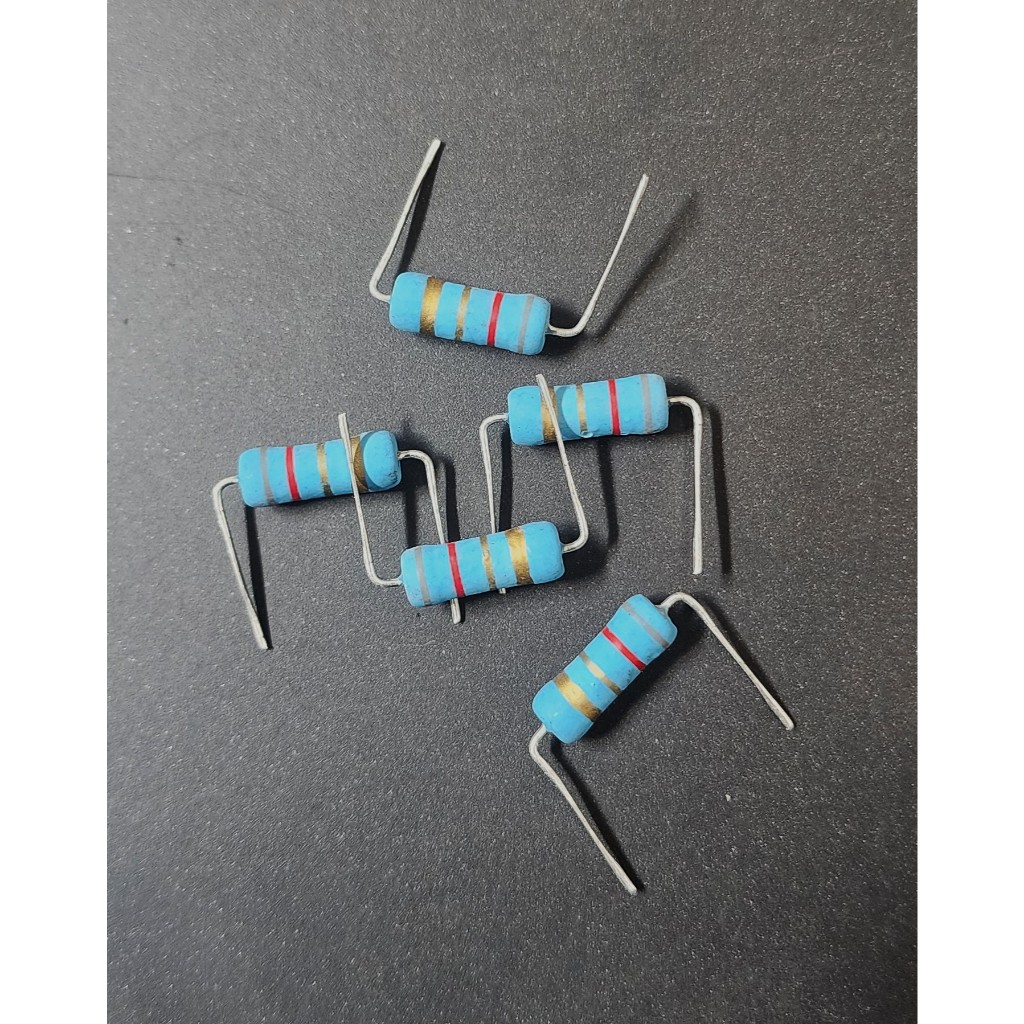 MERAH Resistor 2W 8.2Ohm 8.2 Ohm - Grey Red Gold - ราคาต่อ 5 ชิ้น