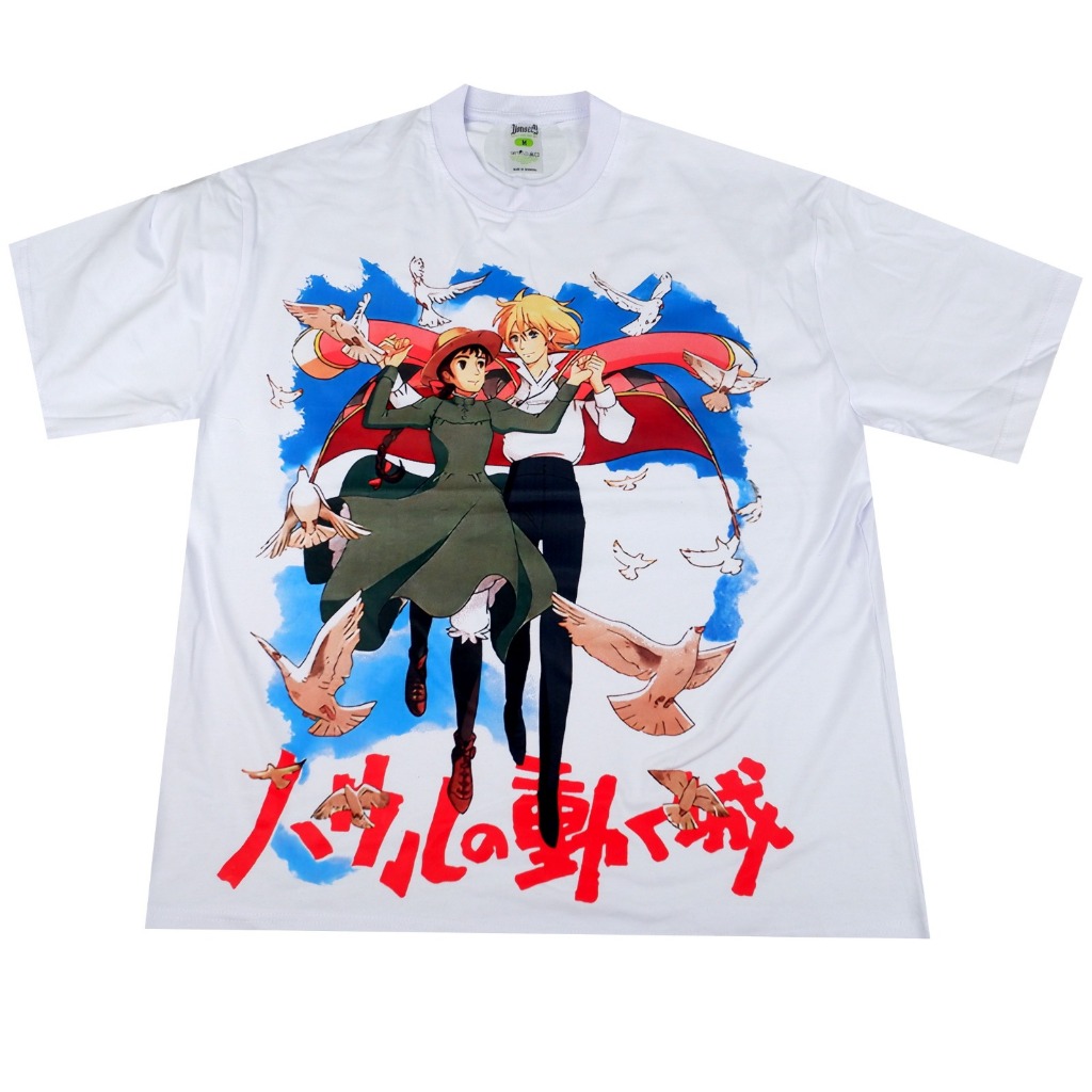 เสื้อยืด VONSEY OVERSIZE GHIBLI 2