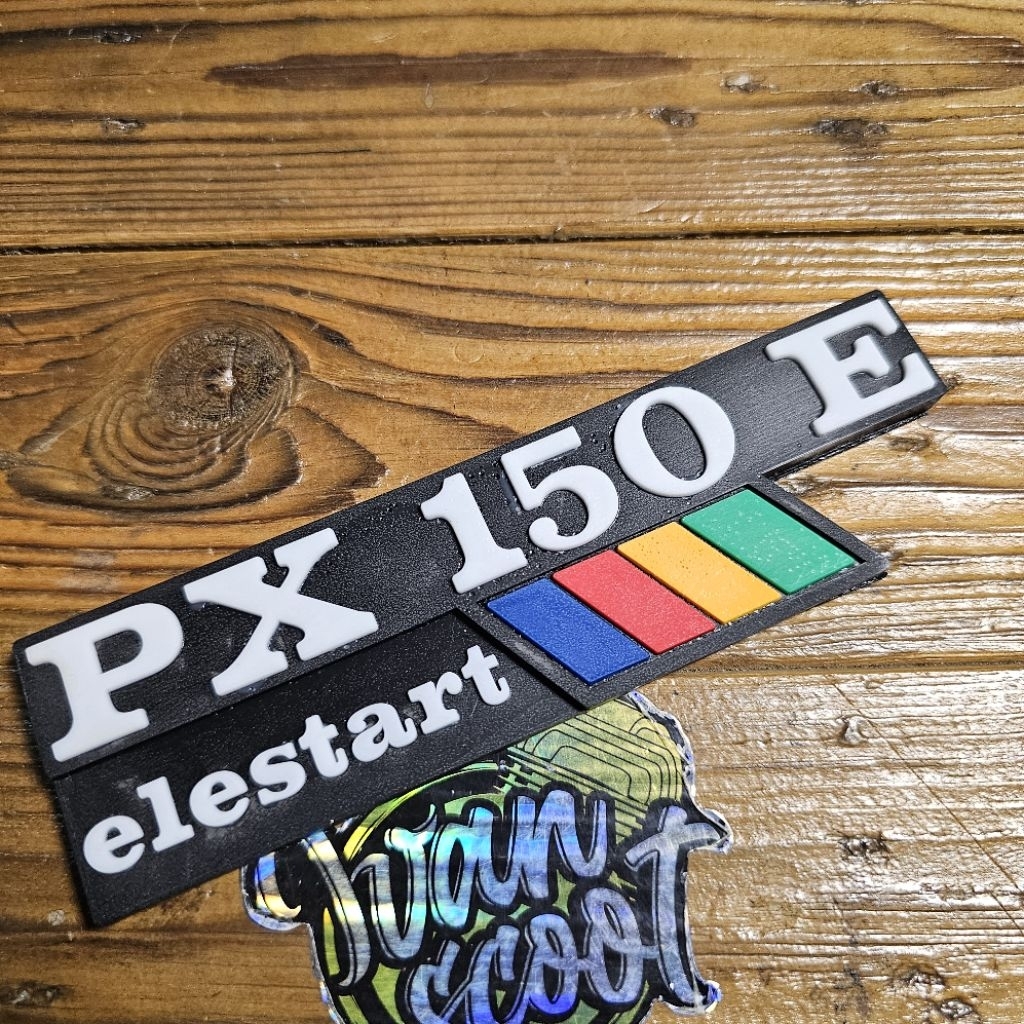 VESPA PX ใหม่ PX EXCELUSIVE ELESTART FLAG EMBLEM VESPA PX150E