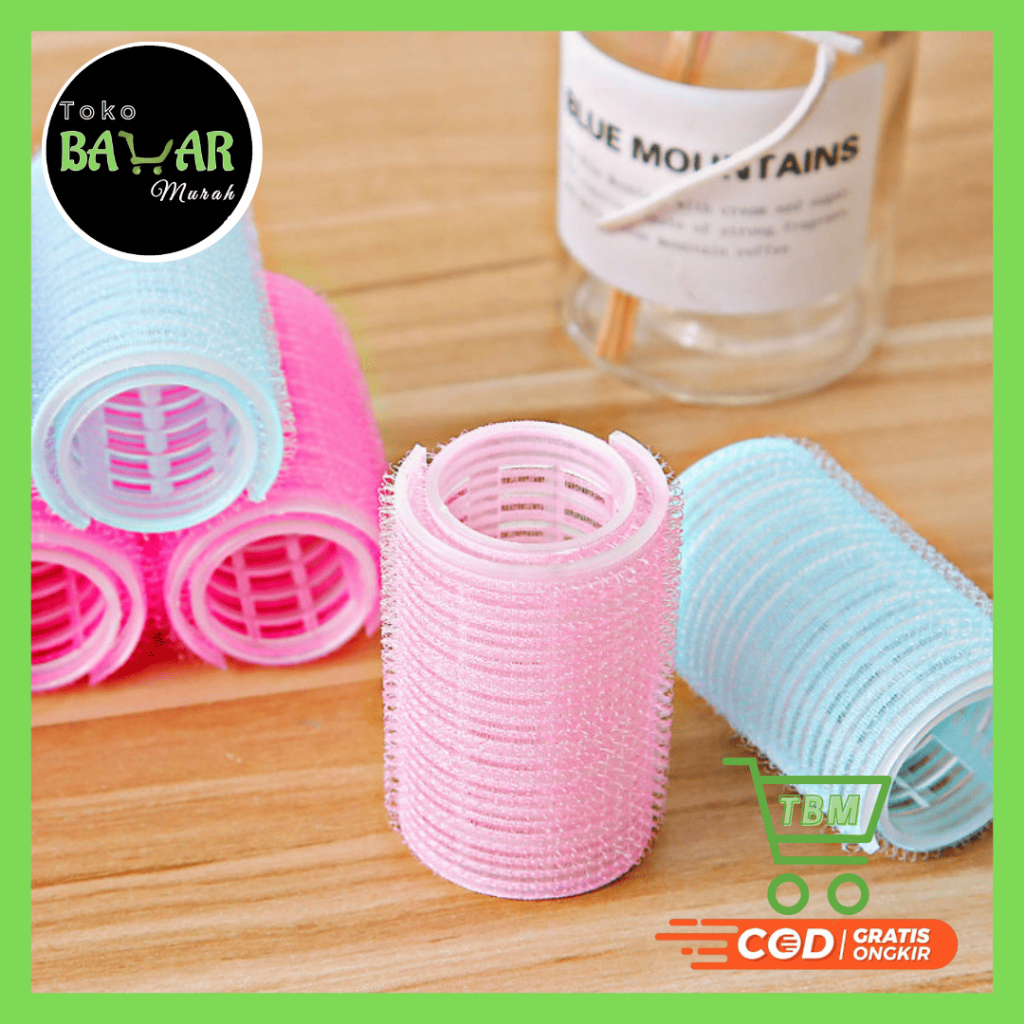 BZ Double Velcro Hair Roller / Velcro Hair Roller / Magic Hair Roller Curly