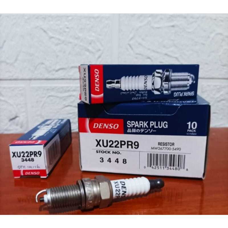 หัวเทียน DENSO XU22PR9 สําหรับ Toyota Avanza Rush Daihatsu Terios Sirion Granmax Suzuki Ertiga