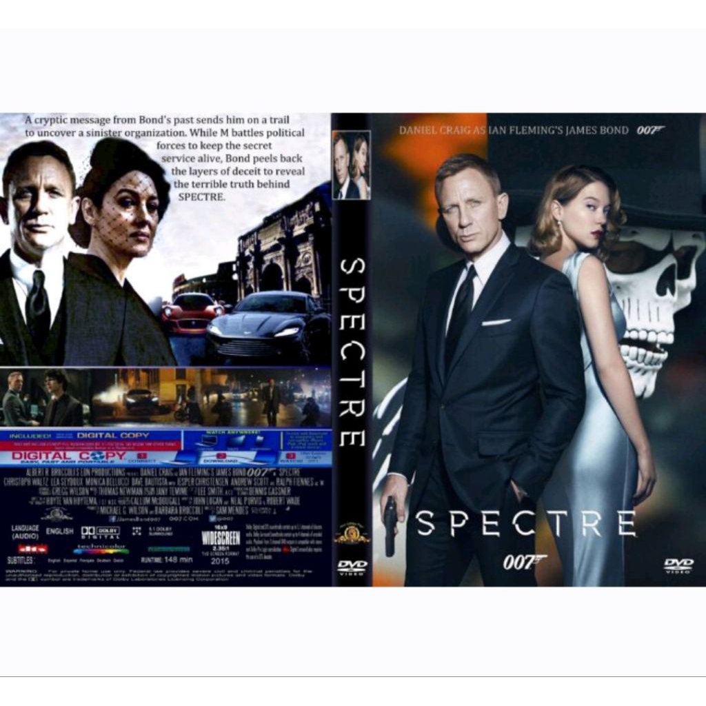 DVD JAMES BOND SPECTER (2015) - DVD ACTION JAMES BOND