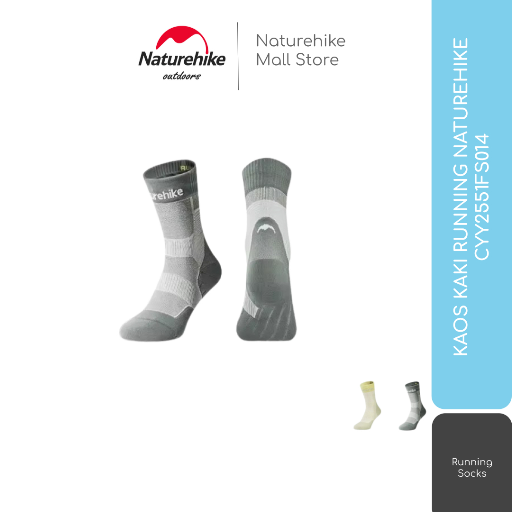 NATUREHIKE RUNNING TRAILRUN ALWAYS DRY ANTI WEAR SOCKS CAY2551FS014