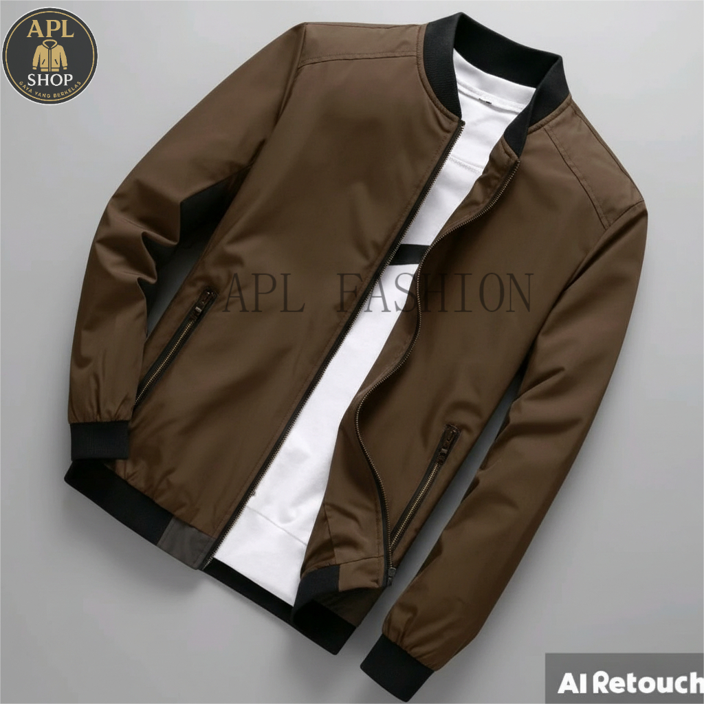 PLAIN MENS BOMBER JACKET / EXECUTIVE MAN BOMBER JACKET / LATEST PREMIUM WINDPROOF BOMBER JACKET