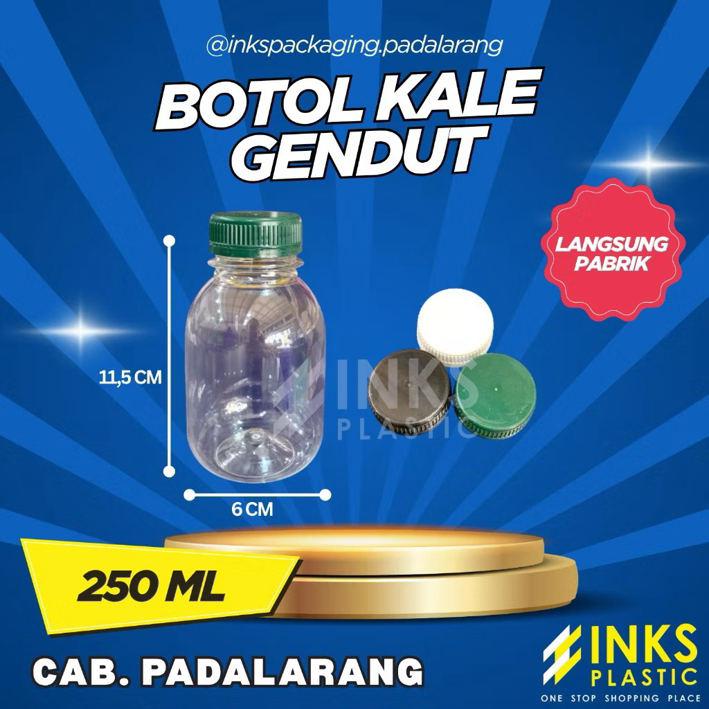 FAT KALE BOTTLE 250 ML (1 BALL CONTAINS 80 ชิ้น)