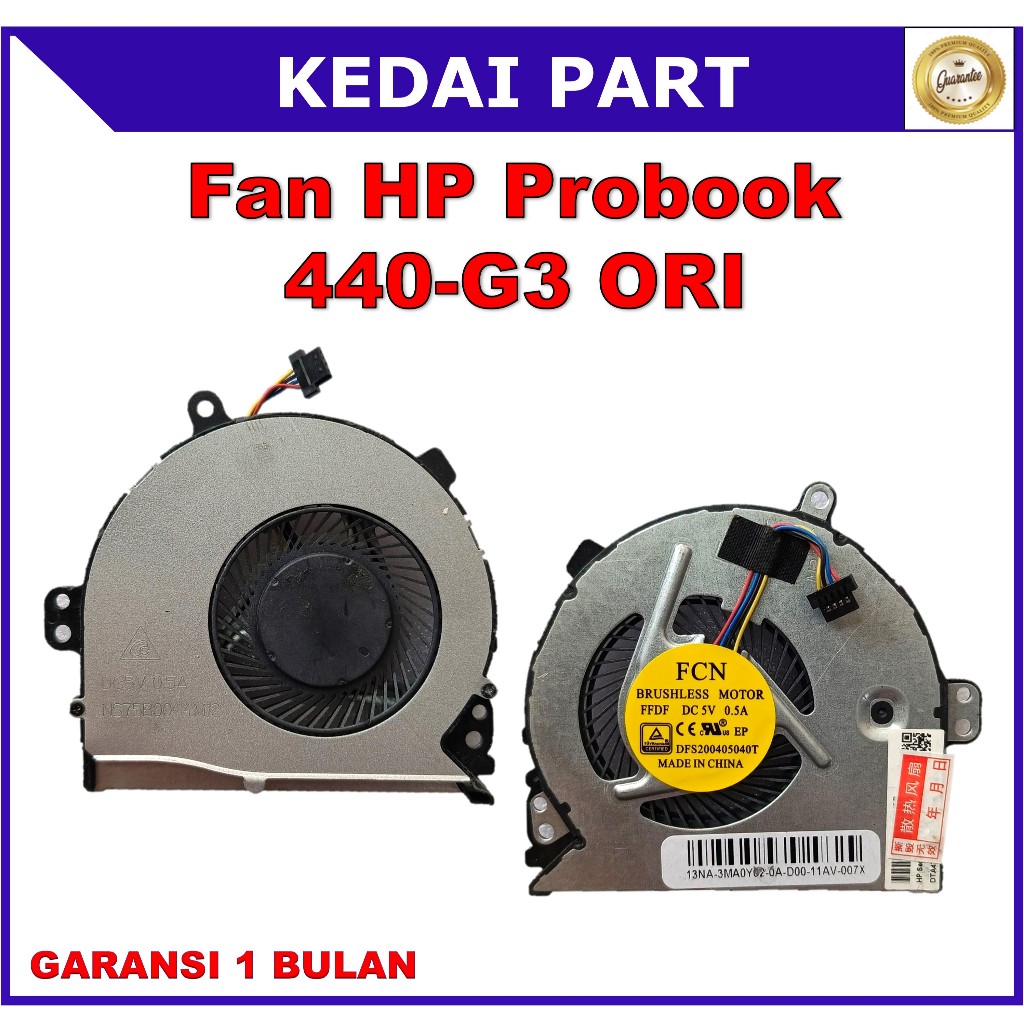 พัดลม HP Probook 440-G3 440 G3 445-G3 445 G3 HSTNN-Q96C ORI