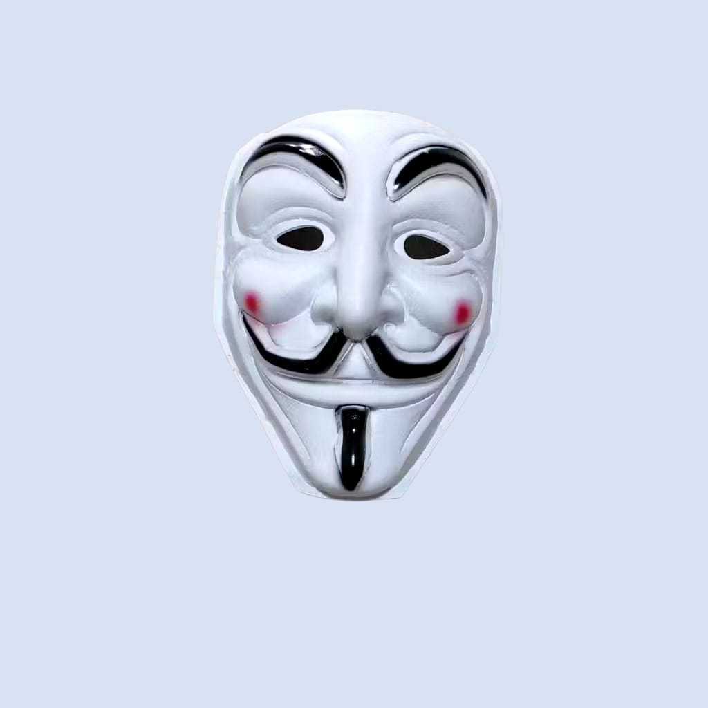 ANONYMOUS VENDETA MASK HACKERS CYBER JOKER HELLOWEEN