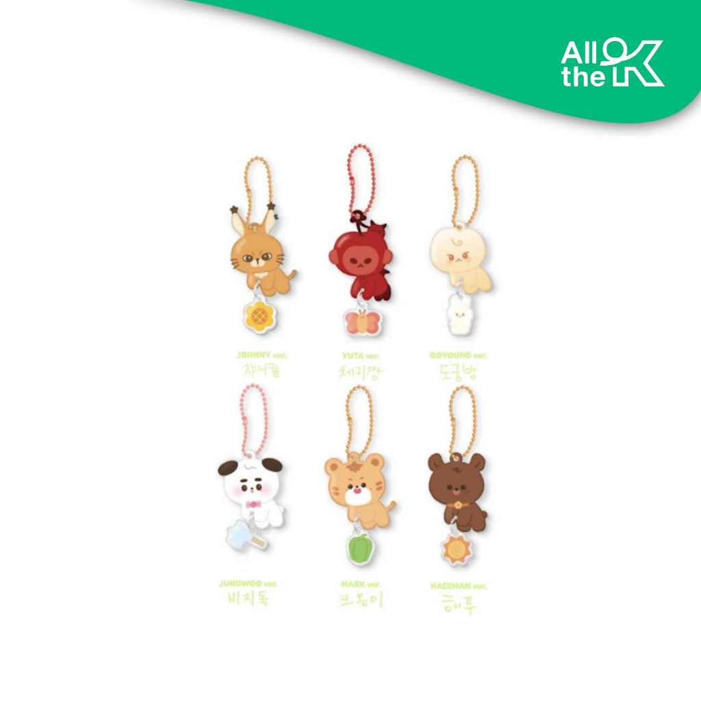 NCT 127 - RANDOM ACRYLIC KEYRING / 2025 NCT 127 CHARACTER [SOM-MOONG-CHILL] MD OFFICIAL