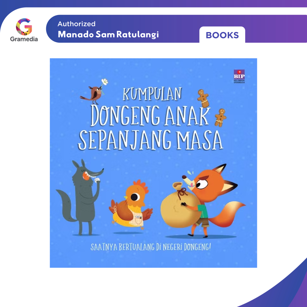 Gramedia Manado-Dongeng Children Throut Time 10+ Stories