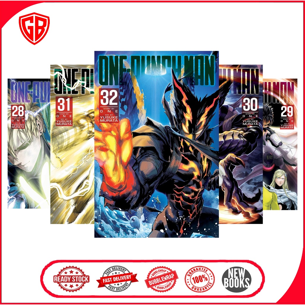 One Punch Man manga, (33 Book series)