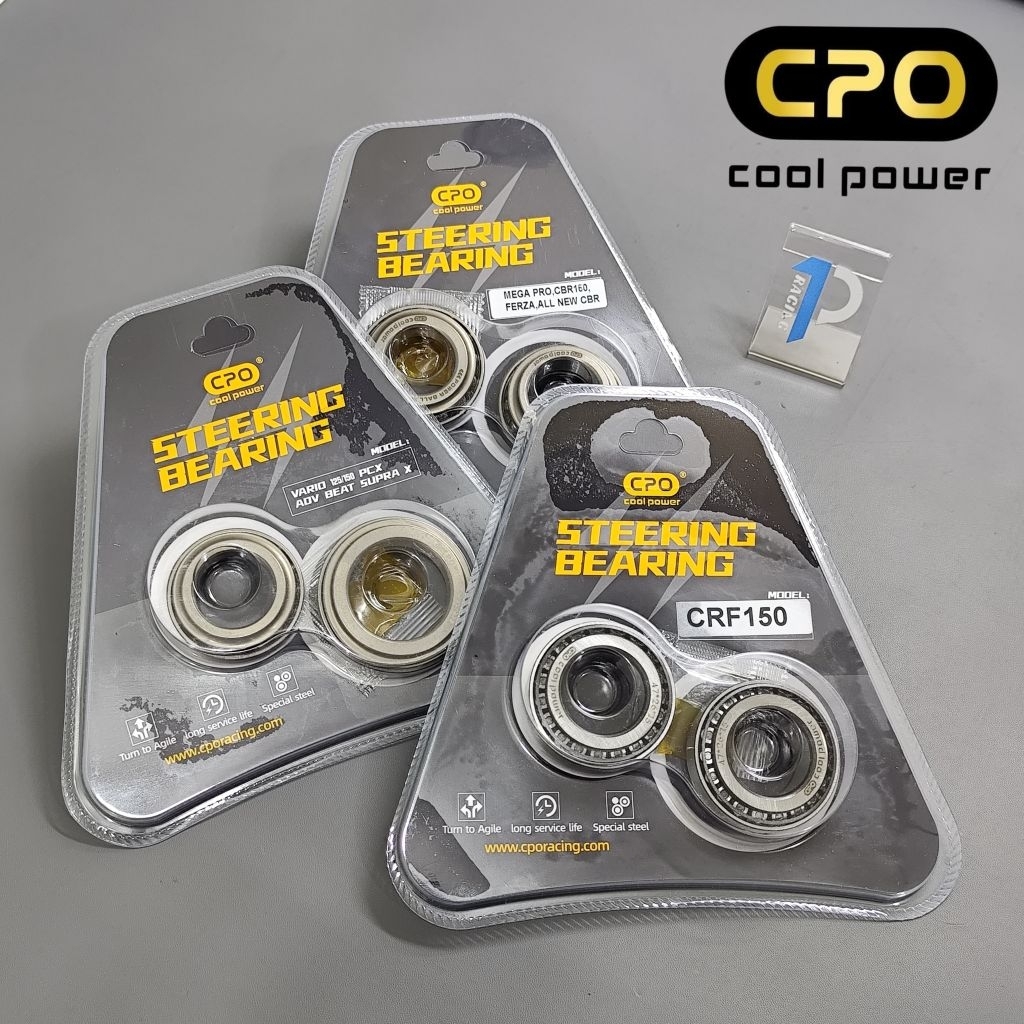 CPO คอพวงมาลัย Vario 125 150 Beat Scoopy PCX ADV Genio Supra X FIT GTR Mega Pro Verza CBR CB CRF 150