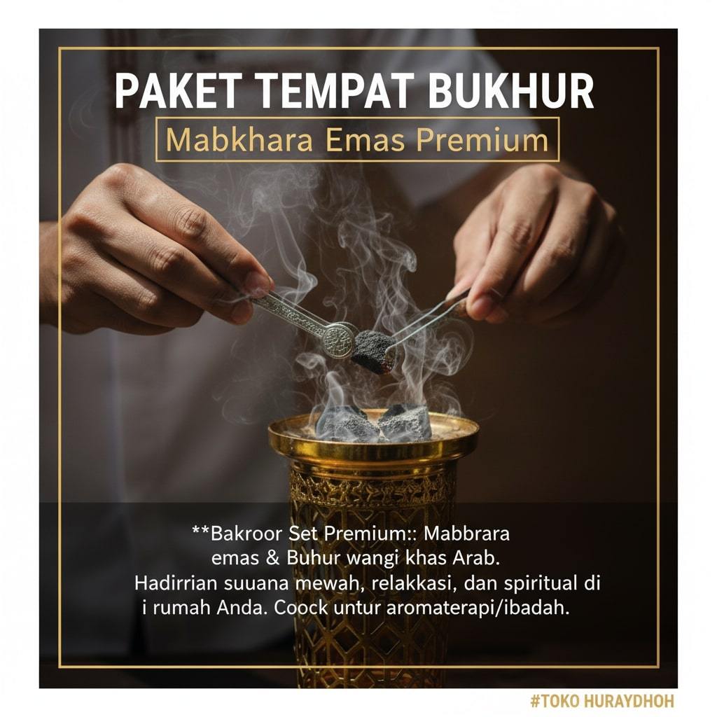 บรรจุุภัณฑ์ BUKHUR AMMU 4 In 1 ชุดผู้ถือธูป.rang.buhur. คลิป HAJAR ASWAD NAJMA OUD MAGRIBI AL HANJAR