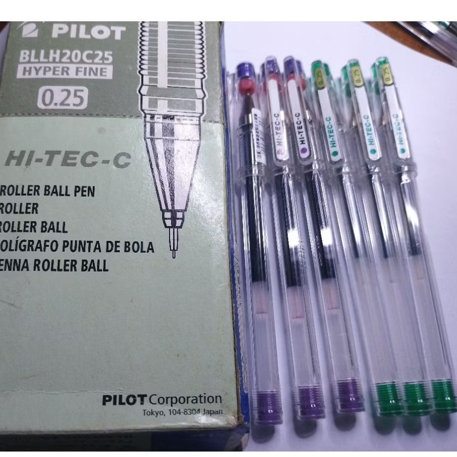 - ปากกา Pilot Hi-Tec 0.25 มม. 1 ชิ้น - Pilot Hi-tec point v5 ETC.