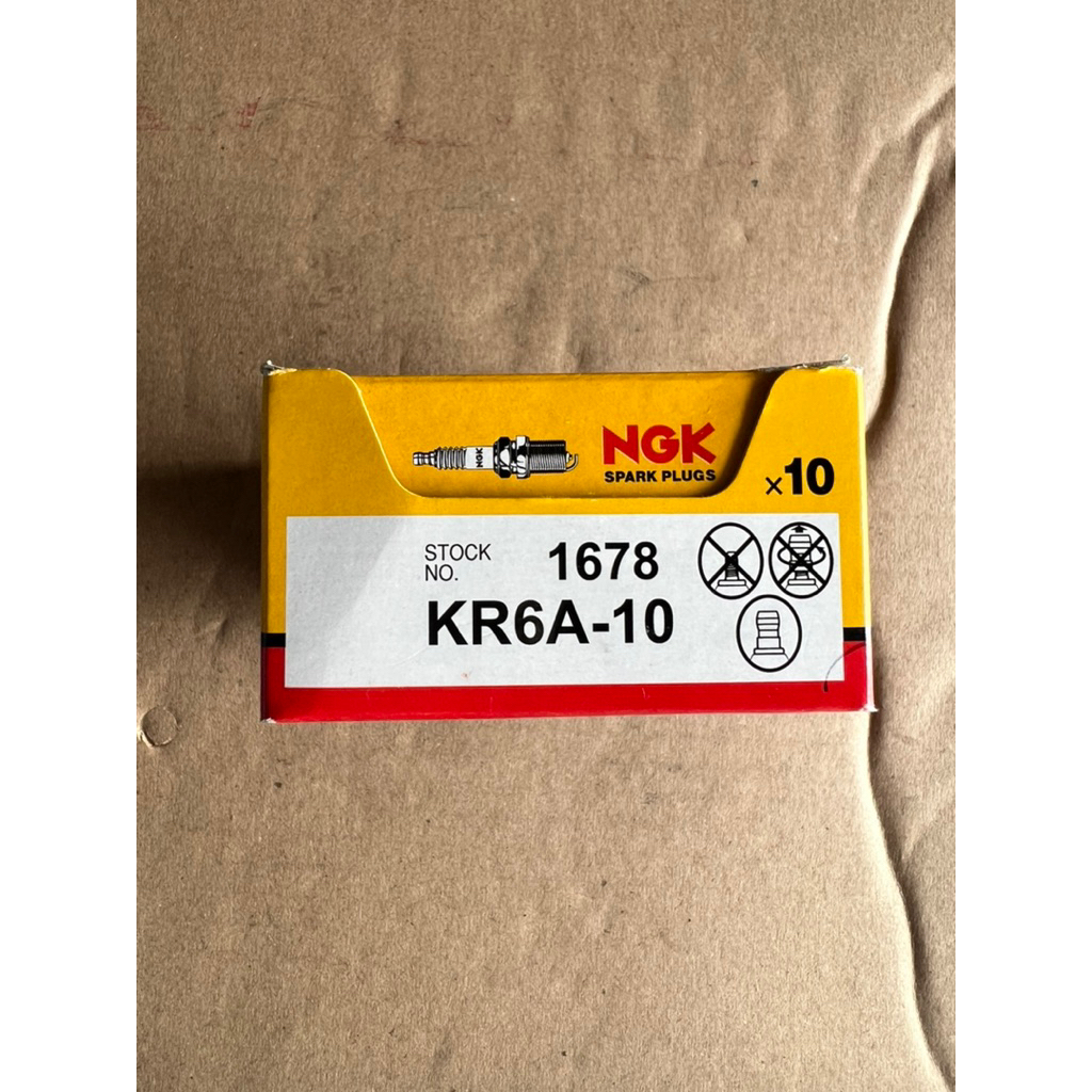 ERTIGA OLD SPLASH SWIFT KARIMUN KR6A-10 SPARK PLUG ORIGINAL NGK 100%