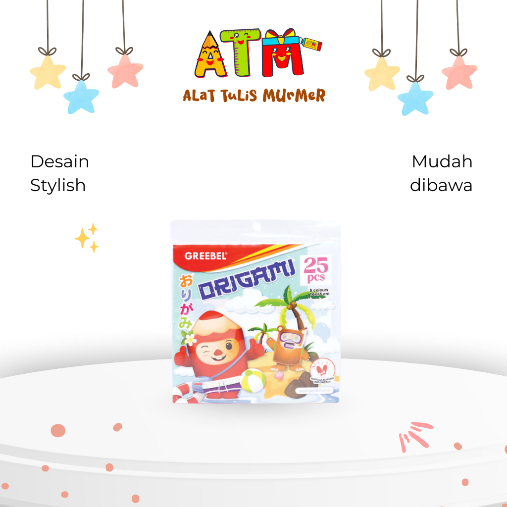 ORIGAMI FOLDING PAPER/ORIGAMI/GREEBEL UK 16X16