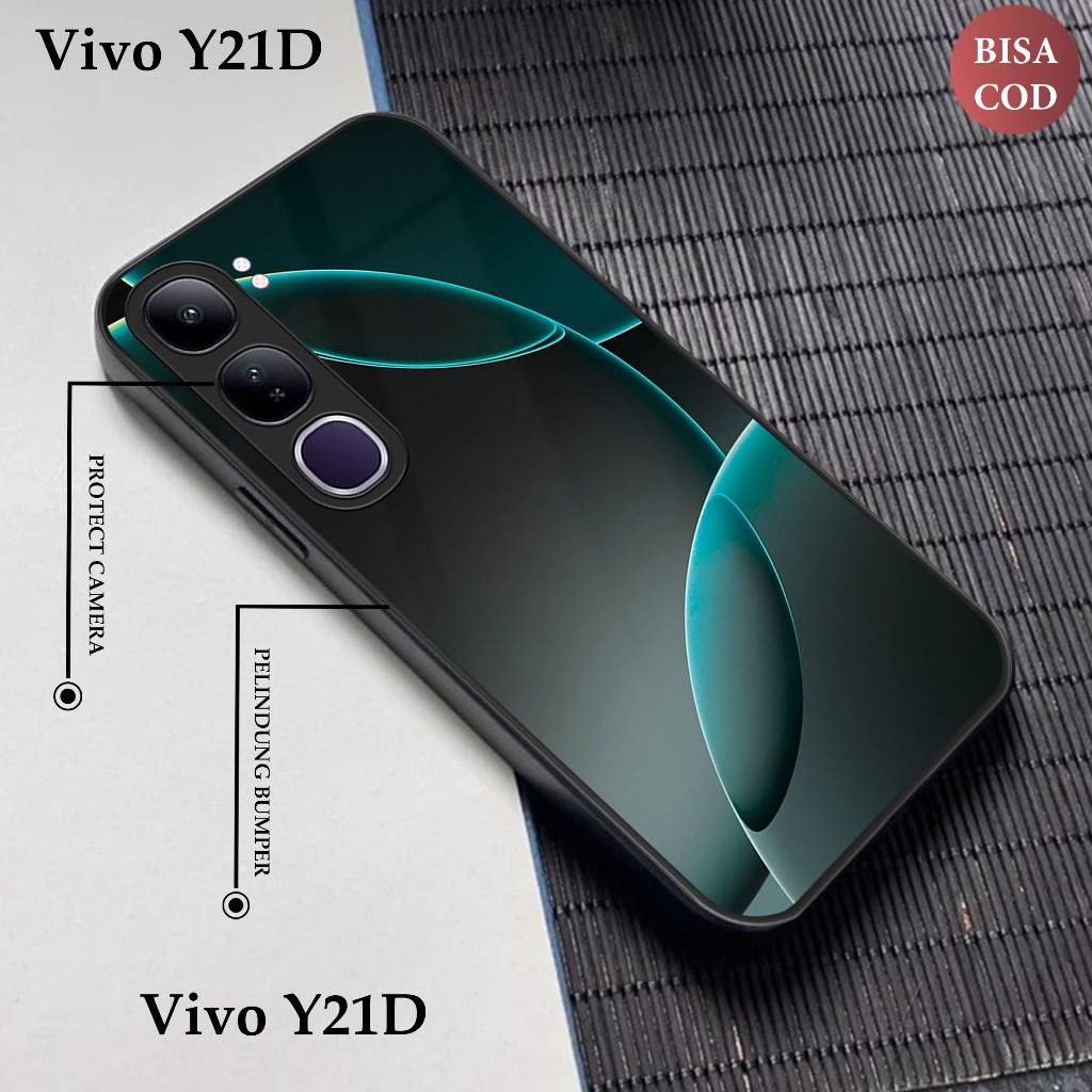 VIVO Y21D เคส VIVO Y21D Body และเคสป้องกันกล้อง Glossy Softcase VIVO Y21D CP2118
